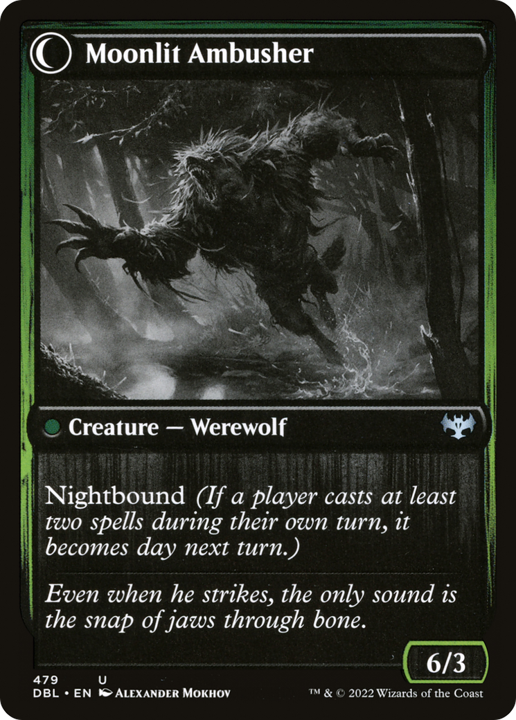 Oakshade Stalker (DBL-479) [Innistrad: Double Feature] Foil
