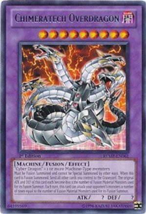 Chimeratech Overdragon (Rare) (RYMP-EN061) - Ra Yellow Mega Pack Unlimited