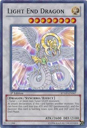 Light End Dragon (Super Rare) (RYMP-EN067) - Ra Yellow Mega Pack 1st Edition