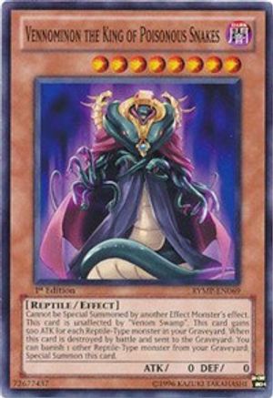 Vennominon the King of Poisonous Snakes (Common) (RYMP-EN069) - Ra Yellow Mega Pack Unlimited