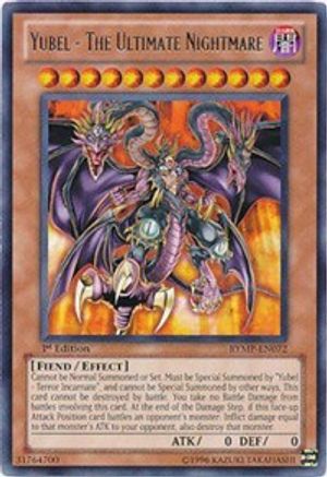 Yubel - The Ultimate Nightmare (Rare) (RYMP-EN072) - Ra Yellow Mega Pack 1st Edition