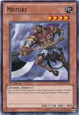 Mezuki (Common) (RYMP-EN073) - Ra Yellow Mega Pack Unlimited