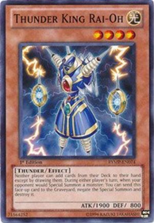 Thunder King Rai-Oh (Common) (RYMP-EN074) - Ra Yellow Mega Pack Unlimited