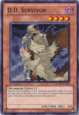 D.D. Survivor (Common) (RYMP-EN086) - Ra Yellow Mega Pack Unlimited