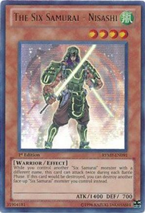 The Six Samurai - Nisashi (Ultra Rare) (RYMP-EN091) - Ra Yellow Mega Pack Unlimited