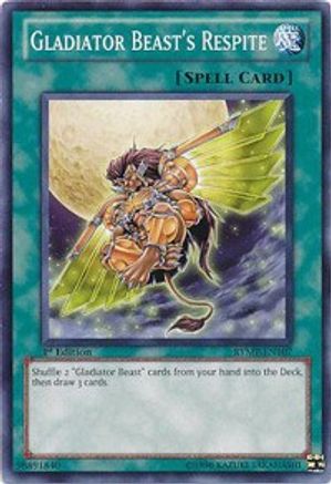 Gladiator Beast's Respite (Common) (RYMP-EN107) - Ra Yellow Mega Pack Unlimited