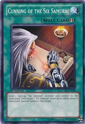 Cunning of the Six Samurai (Common) (RYMP-EN109) - Ra Yellow Mega Pack Unlimited
