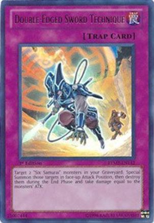 Double-Edged Sword Technique (Ultra Rare) (RYMP-EN112) - Ra Yellow Mega Pack 1st Edition