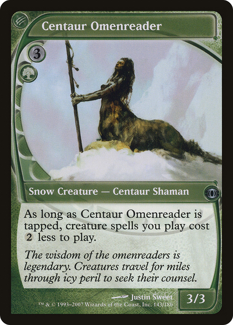 Centaur Omenreader (FUT-143) [Future Sight] Foil