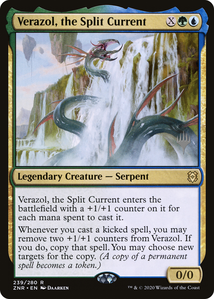 Verazol, the Split Current (PPZNR-239) [Promo Pack: Zendikar Rising Promos]