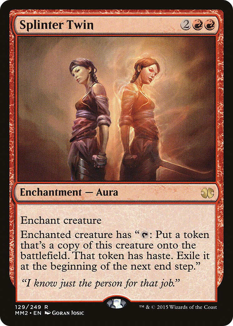Splinter Twin (MM2-129) [Modern Masters 2015] Foil