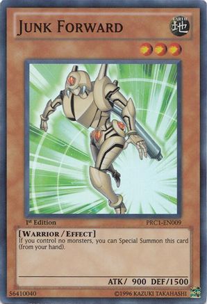 Junk Forward (Super Rare) (PRC1-EN009) - 2012 Premium Collection Tin 1st Edition