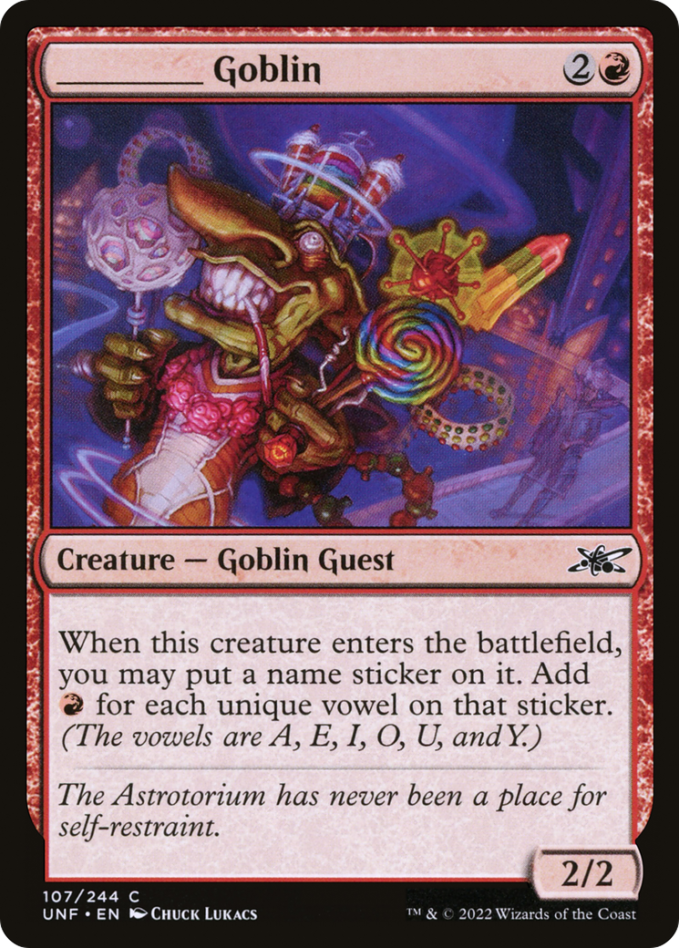 _____ Goblin (UNF-107) [Unfinity]