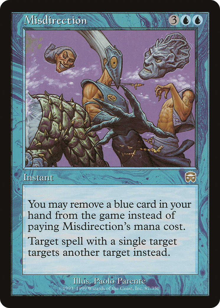 Misdirection (MMQ-087) [Mercadian Masques] Foil