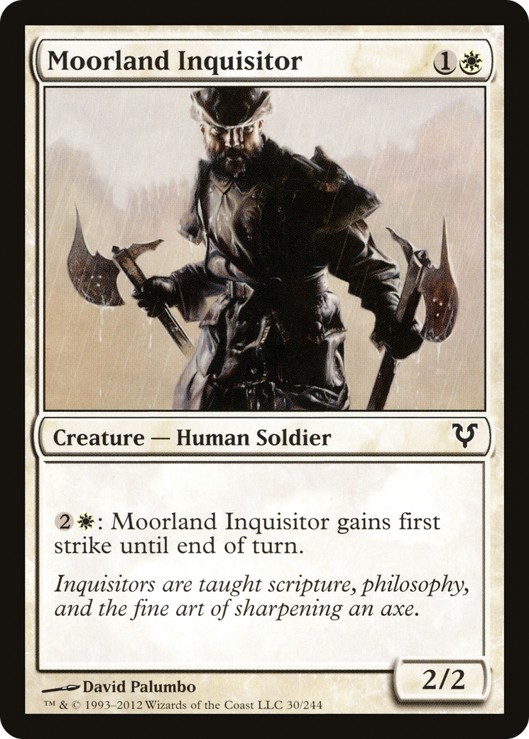 Moorland Inquisitor (AVR-030) [Avacyn Restored]