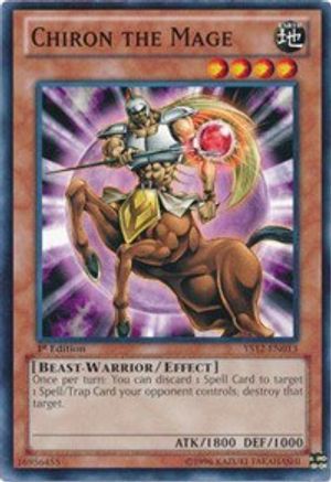 Chiron the Mage (Common) (YS12-EN013) - Starter Deck: Xyz Symphony 1st Edition
