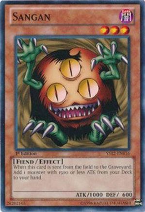 Sangan (Common) (YS12-EN016) - Starter Deck: Xyz Symphony 1st Edition