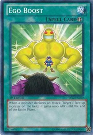 Ego Boost (Common) (YS12-EN020) - Starter Deck: Xyz Symphony 1st Edition