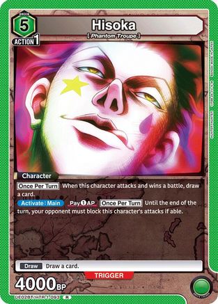 Hisoka (093) (UE02BT/HTR-1-093) - UE02BT HUNTER X HUNTER Foil