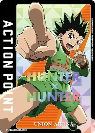 Action Point Card (AP01) (Gon Freecss) (UE02BT/HTR-1-AP01) - UE02BT HUNTER X HUNTER