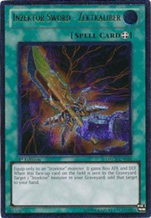 Inzektor Sword - Zektkaliber (Ultimate Rare) (ORCS-EN054) - Order of Chaos 1st Edition