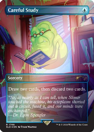 Careful Study (SLD-1768) (Rainbow Foil) [Secret Lair Drop Series] Foil