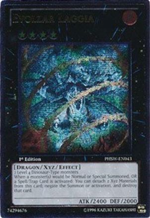 Evolzar Laggia (Ultimate Rare) (PHSW-EN043) - Photon Shockwave 1st Edition