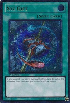 Xyz Gift (Ultimate Rare) (PHSW-EN049) - Photon Shockwave Unlimited