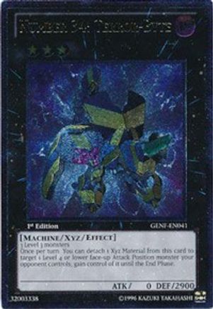 Number 34: Terror-Byte (Ultimate Rare) (GENF-EN041) - Generation Force 1st Edition