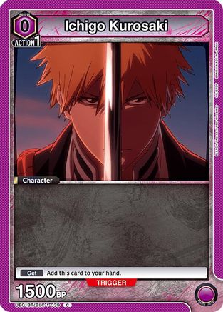 Ichigo Kurosaki (039) (Box Topper Foil) (UE01BT/BLC-1-039) - UE01BT BLEACH ThousandYear Blood War Foil