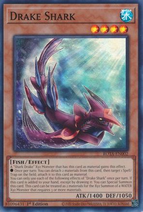 Drake Shark (Super Rare) (ROTA-EN002) - Rage of the Abyss 1st Edition