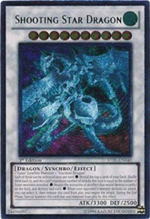 Shooting Star Dragon (Ultimate Rare) (STBL-EN040) - Starstrike Blast 1st Edition