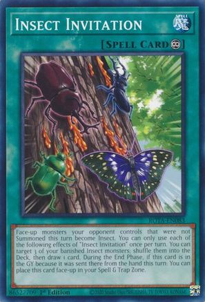 Insect Invitation (Common) (ROTA-EN083) - Rage of the Abyss 1st Edition