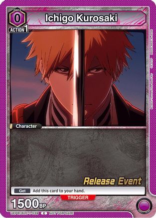 Ichigo Kurosaki (039) (UEPR/BLC-1-039) - UE01BT BLEACH ThousandYear Blood War Release Event Cards