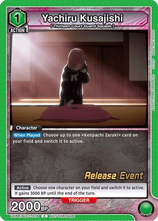 Yachiru Kusajishi (UEPR/BLC-1-076) - UE01BT BLEACH ThousandYear Blood War Release Event Cards