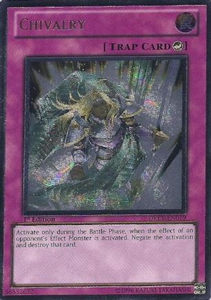 Chivalry (Ultimate Rare) (DREV-EN079) - Duelist Revolution 1st Edition