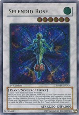 Splendid Rose (Ultimate Rare) (TSHD-EN043) - The Shining Darkness Unlimited