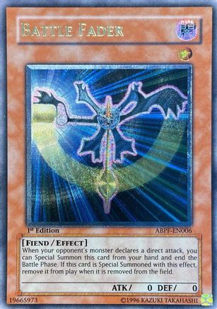 Battle Fader (Ultimate Rare) (ABPF-EN006) - Absolute Powerforce 1st Edition
