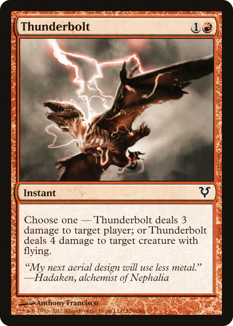 Thunderbolt (AVR-159) [Avacyn Restored]