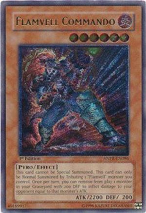 Flamvell Commando (Ultimate Rare) (ANPR-EN086) - Ancient Prophecy 1st Edition