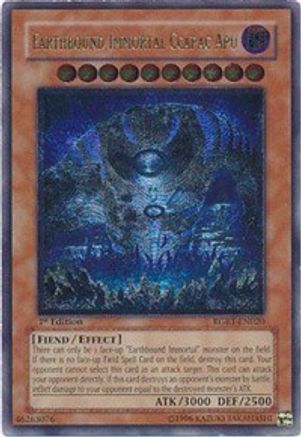 Earthbound Immortal Ccapac Apu (Ultimate Rare) (RGBT-EN020) - Raging Battle 1st Edition