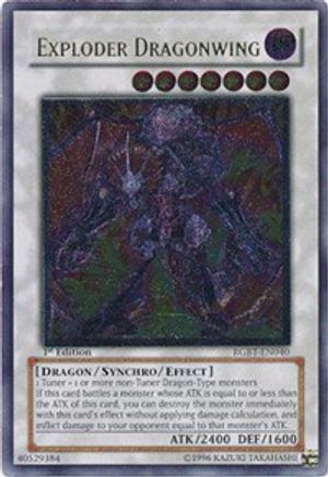Exploder Dragonwing (Ultimate Rare) (RGBT-EN040) - Raging Battle Unlimited