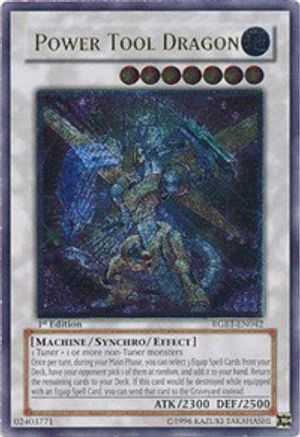 Power Tool Dragon (Ultimate Rare) (RGBT-EN042) - Raging Battle 1st Edition