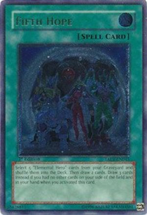 Fifth Hope (Ultimate Rare) (TAEV-EN045) - Tactical Evolution 1st Edition