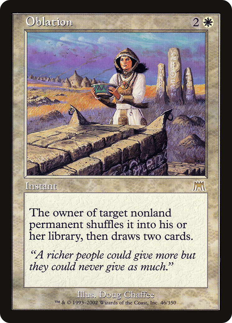 Oblation (ONS-046) [Onslaught]