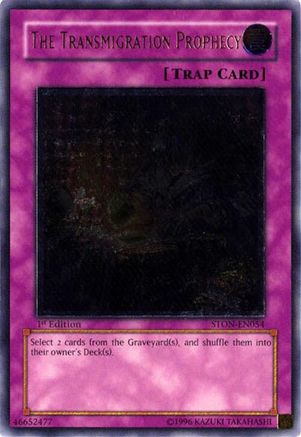 The Transmigration Prophecy (Ultimate Rare) (STON-EN054) - Strike of Neos Unlimited