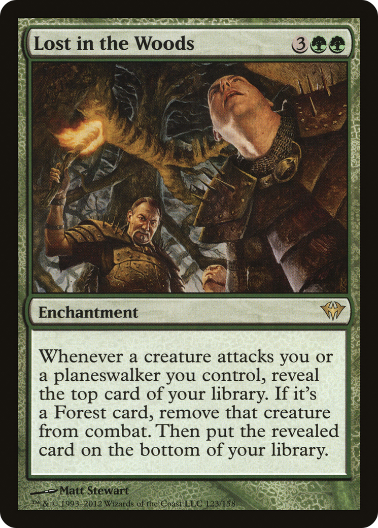 Lost in the Woods (DKA-123) [Dark Ascension] Foil