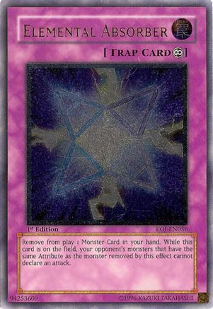 Elemental Absorber (Ultimate Rare) (EOJ-EN056) - Enemy of Justice Unlimited