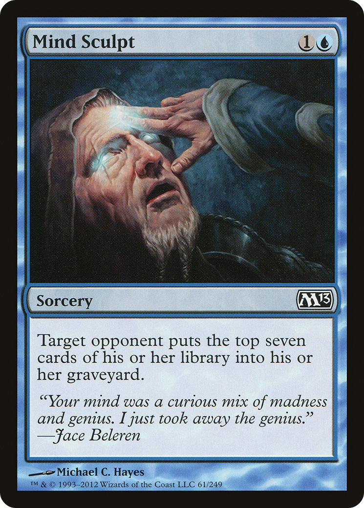 Mind Sculpt (M13-061) [Magic 2013] Foil