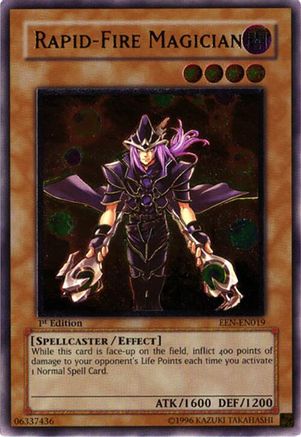 Rapid-Fire Magician (Ultimate Rare) (EEN-EN019) - Elemental Energy Unlimited